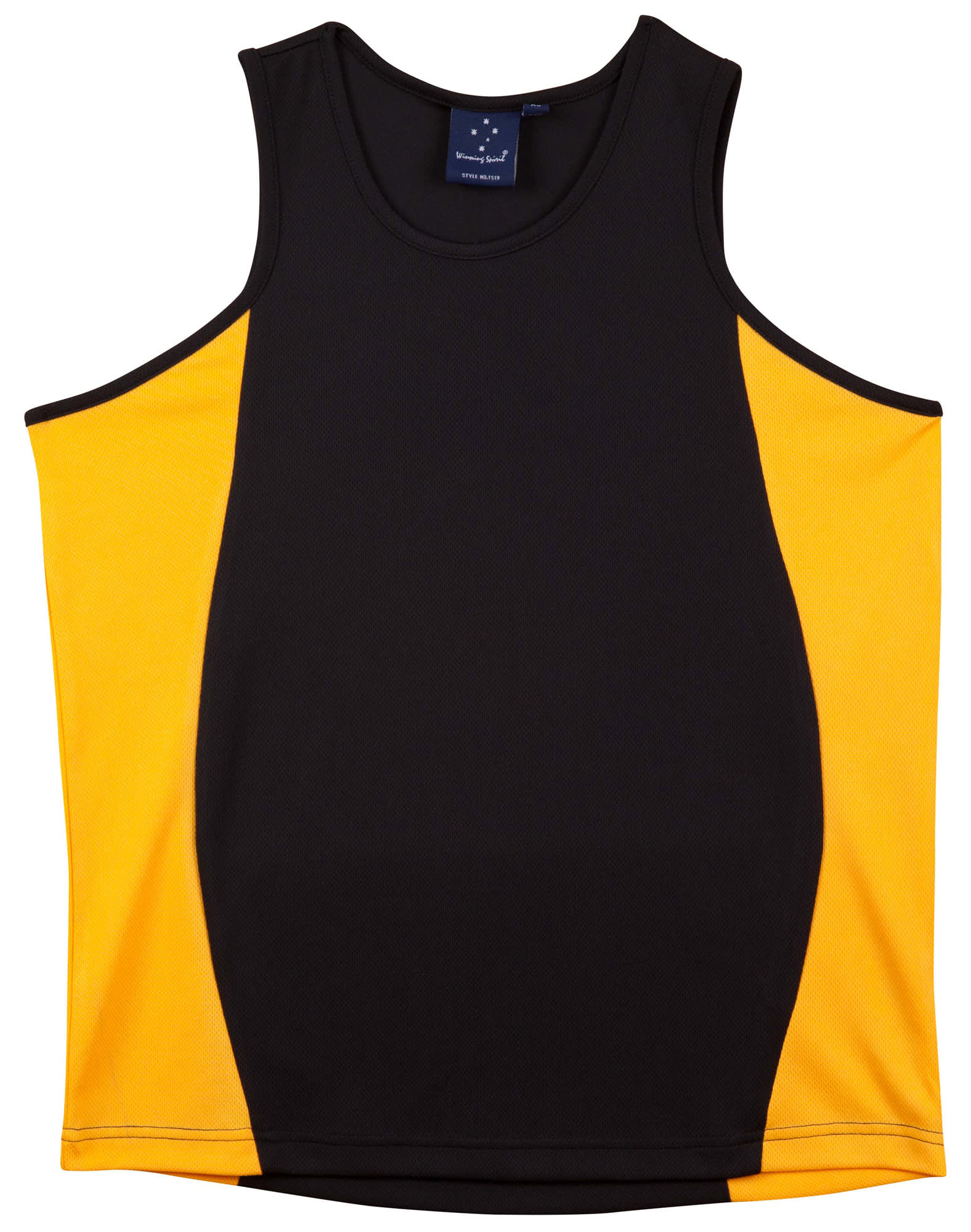 Men's cooldry contrast mesh singlet - Image 3
