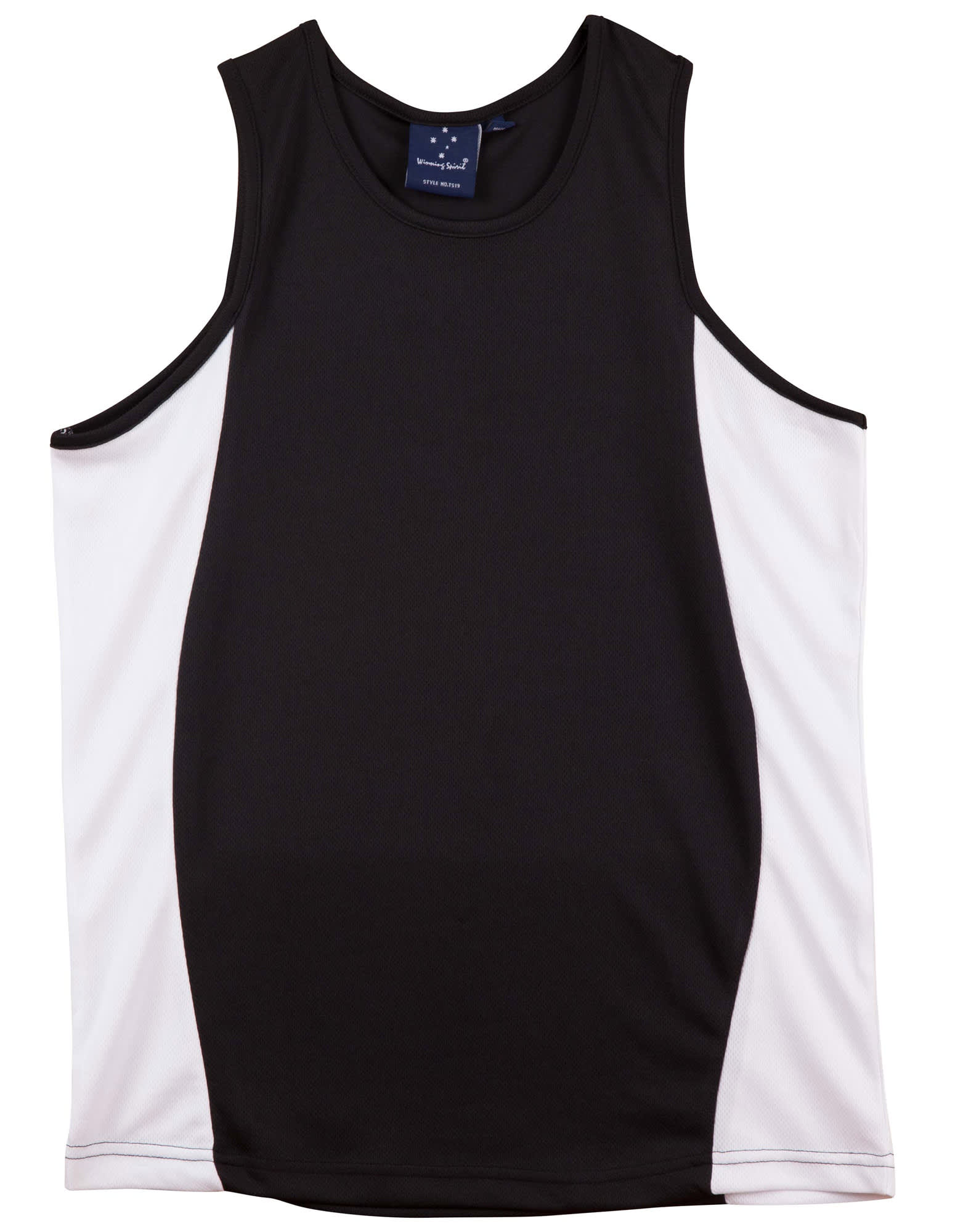 Men's Truedry Contrast Mesh Singlet - Image 4