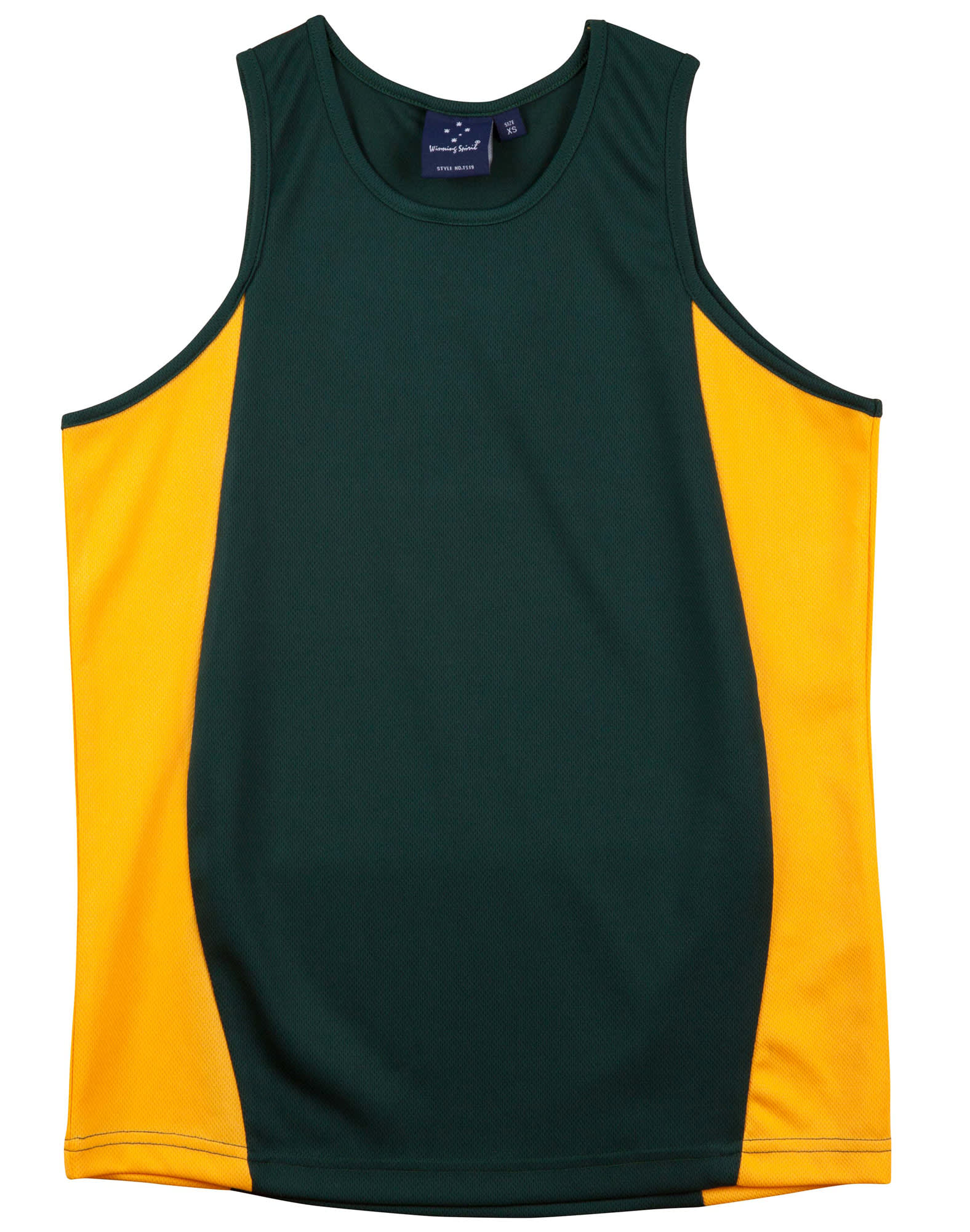 Men's Truedry Contrast Mesh Singlet - Image 5