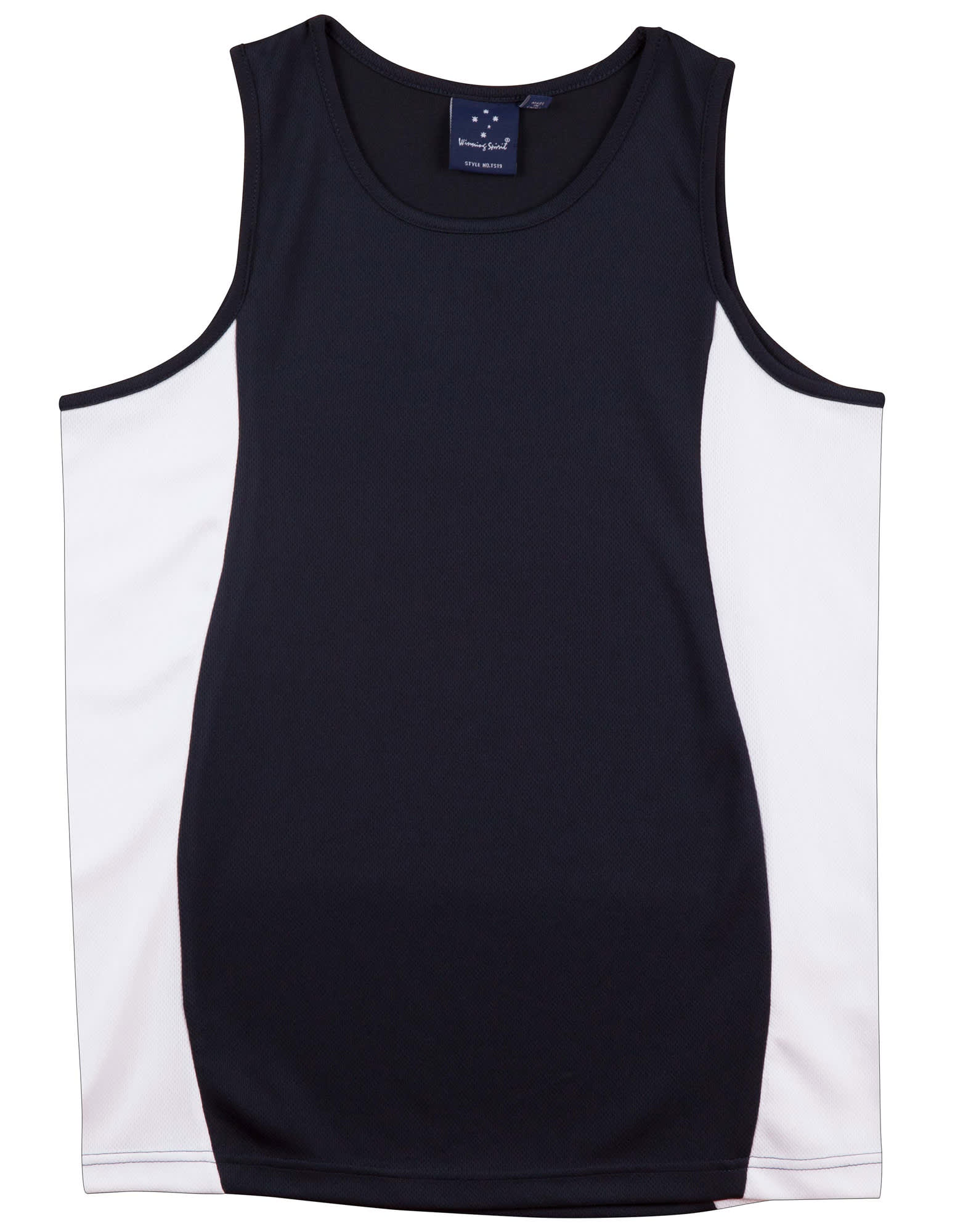 Men's Truedry Contrast Mesh Singlet - Image 9
