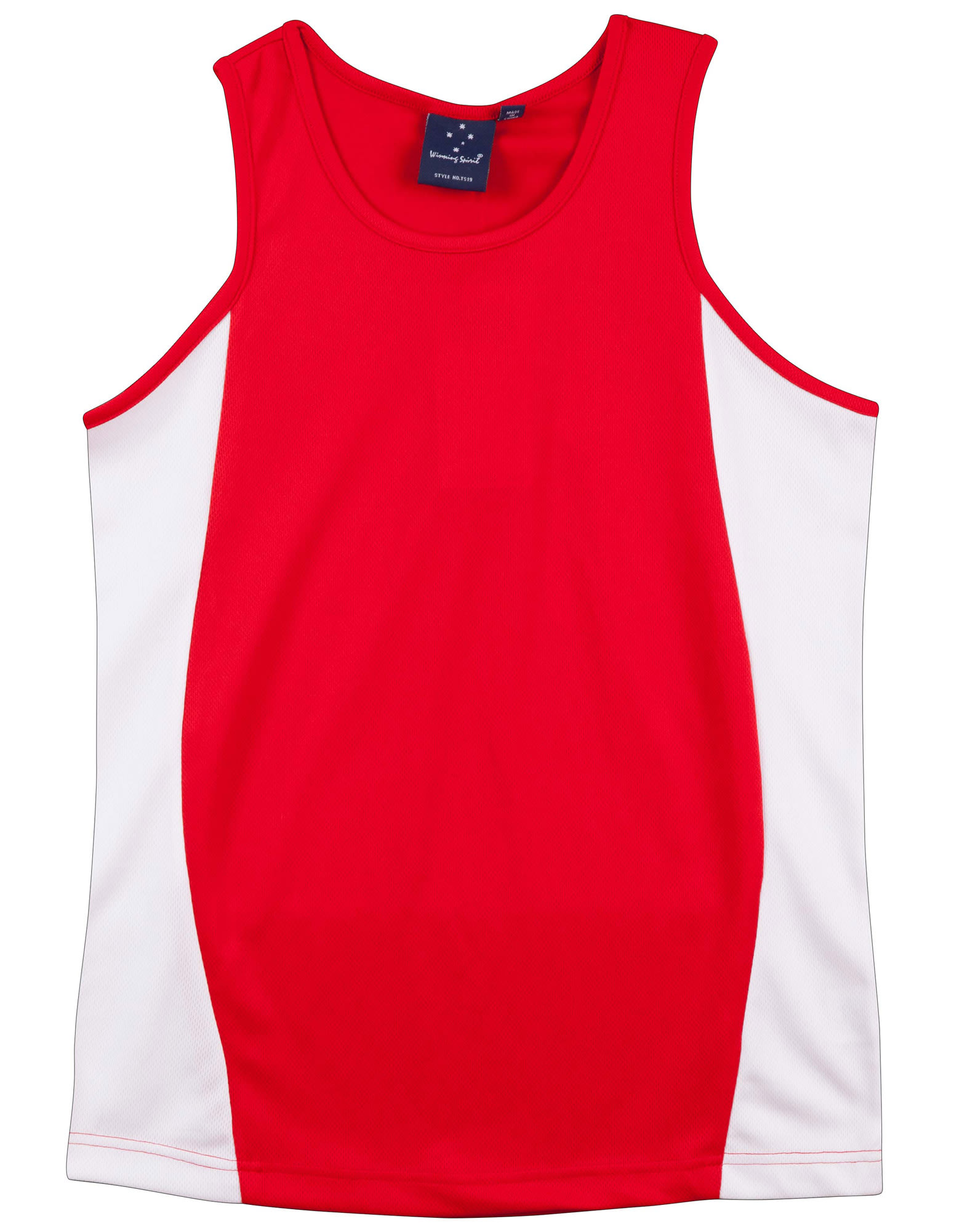 Men's Truedry Contrast Mesh Singlet - Image 10