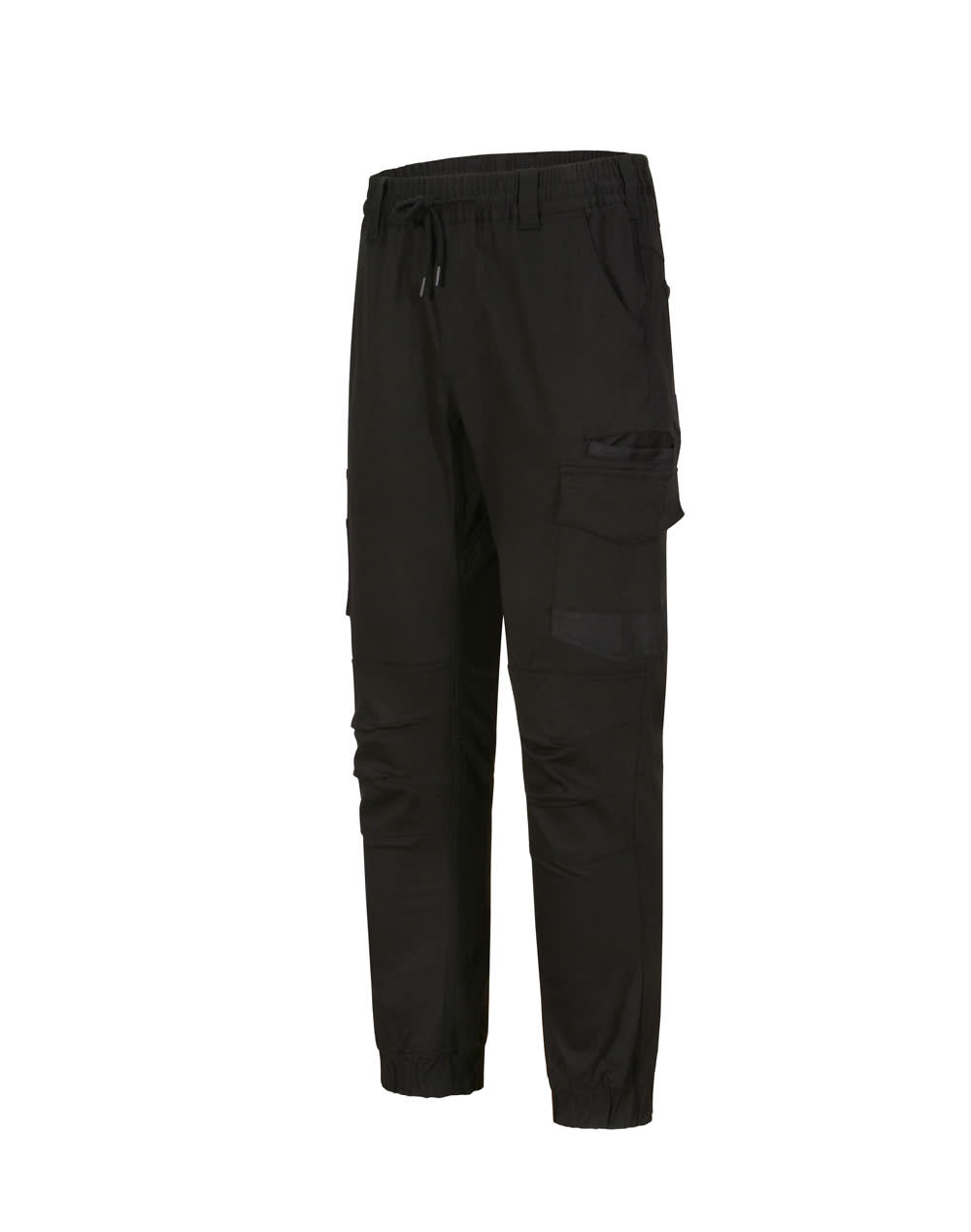 Unisex Cotton Stretch Drill Cuffed Work Pants - Image 3