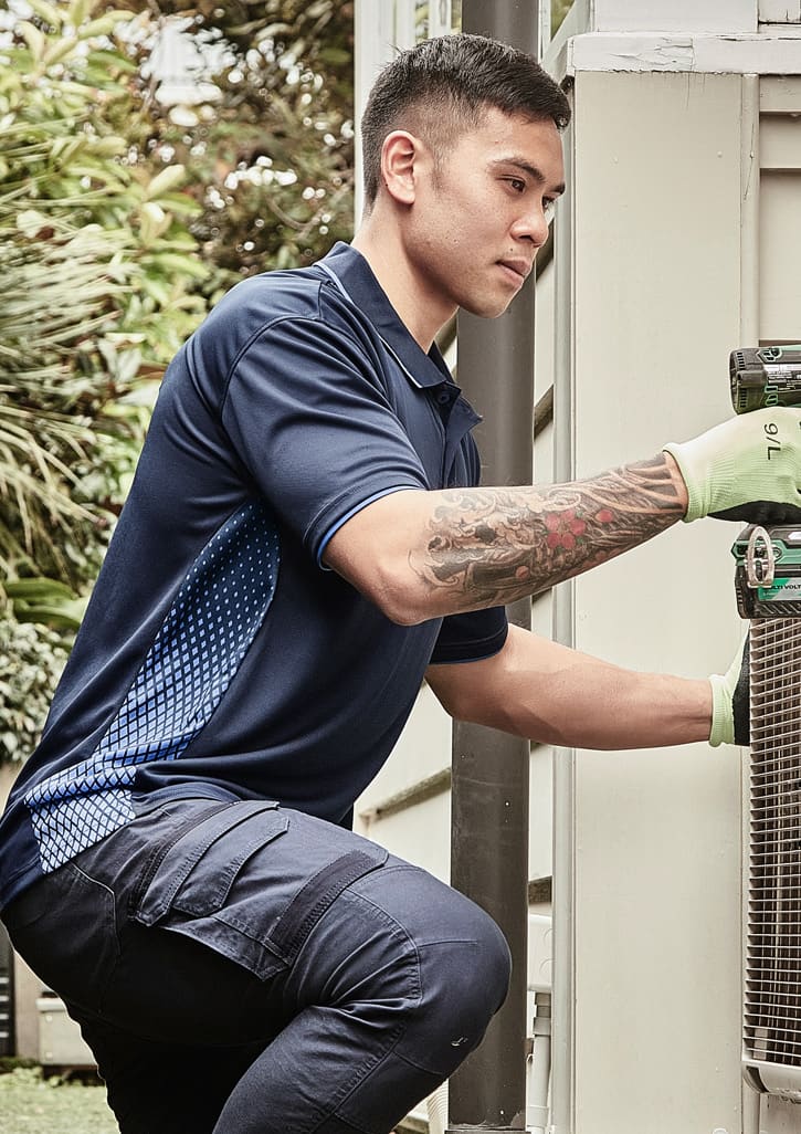 Mens Spark Short Sleeve Polo - Image 3