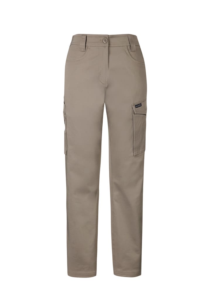 Womens Essential Basic Stretch Cargo Pant - Image 9